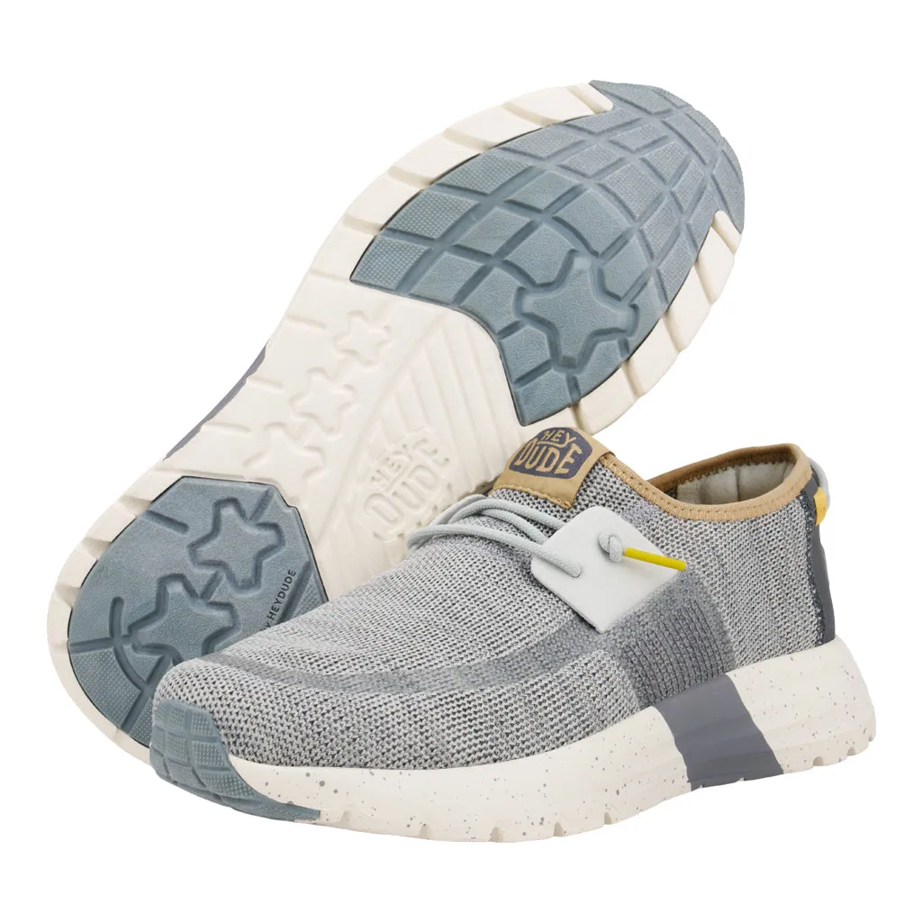 'Hey Dude' Men's Sirocco Sport Mode - Light Grey / White