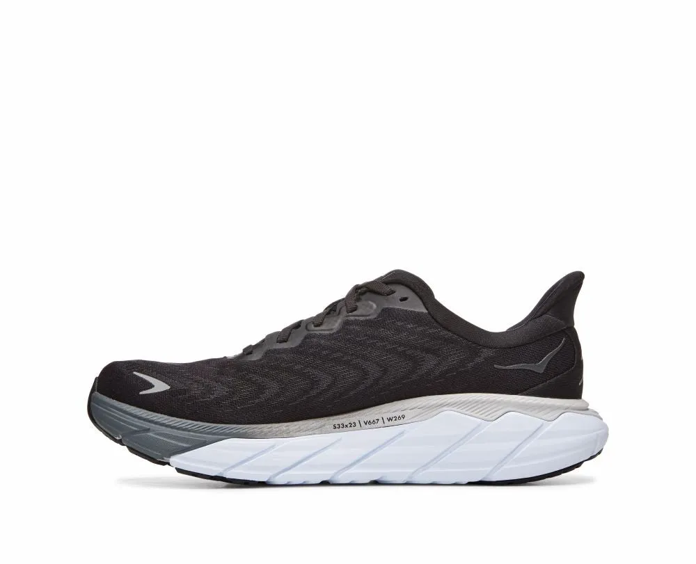 'HOKA' Men's Arahi 6 - Black / White