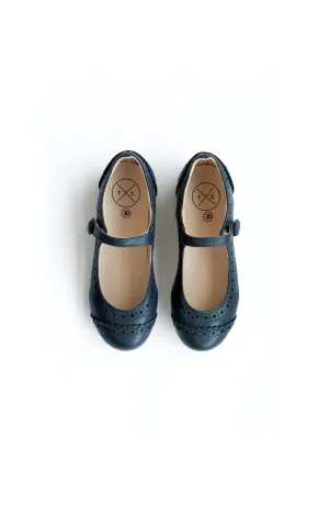 Ink Mary janes by Tannery & Co