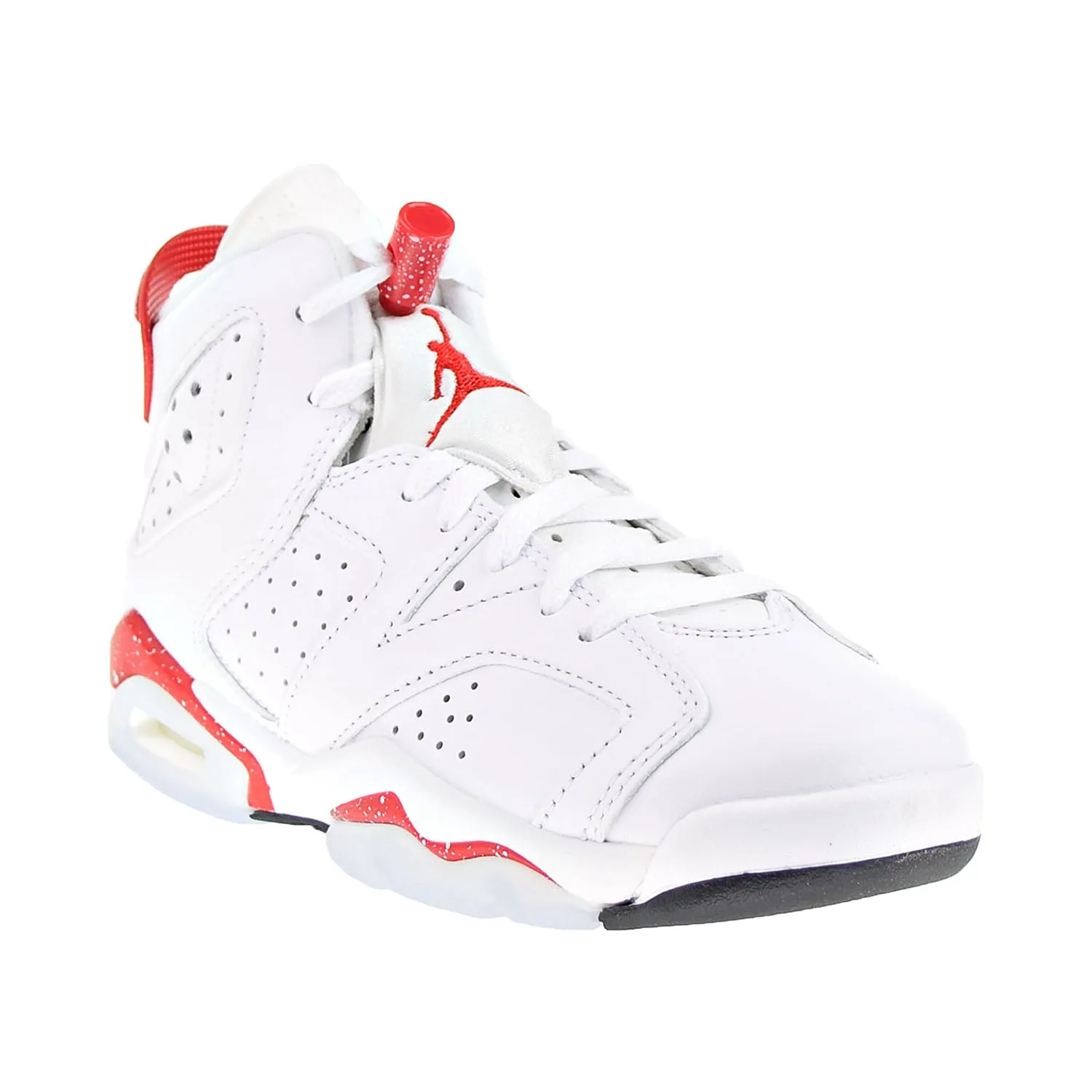 Jordan 6 Retro (GS) "Red Oreo" Big Kids' Shoe White-University Red