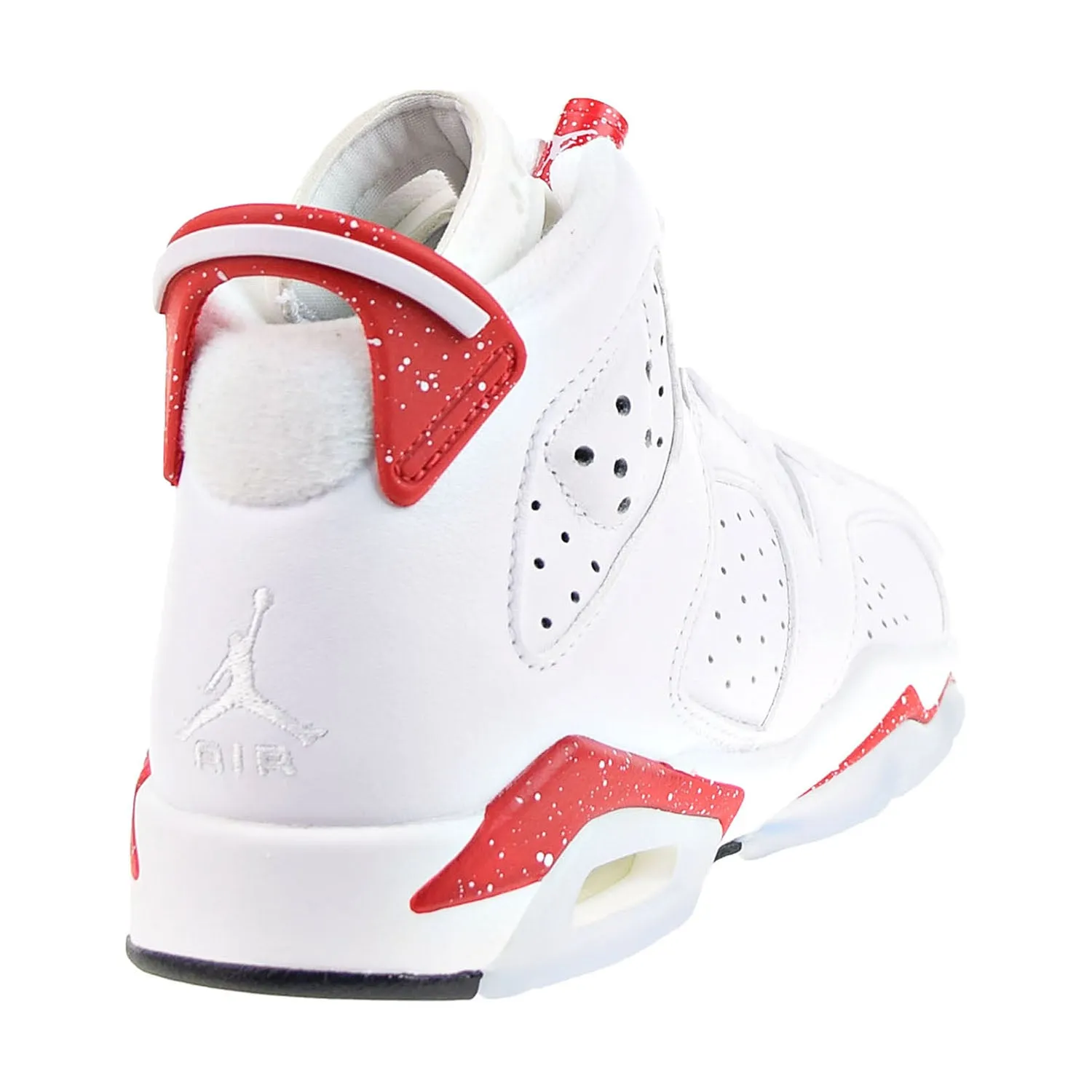 Jordan 6 Retro (GS) "Red Oreo" Big Kids' Shoe White-University Red