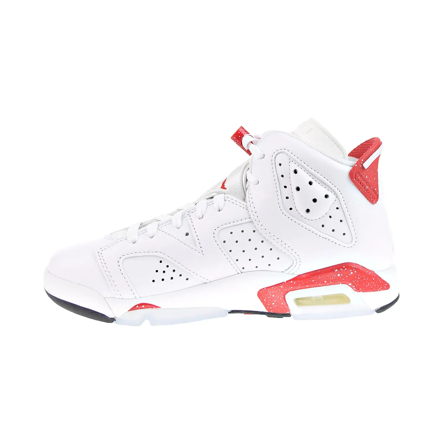 Jordan 6 Retro (GS) "Red Oreo" Big Kids' Shoe White-University Red