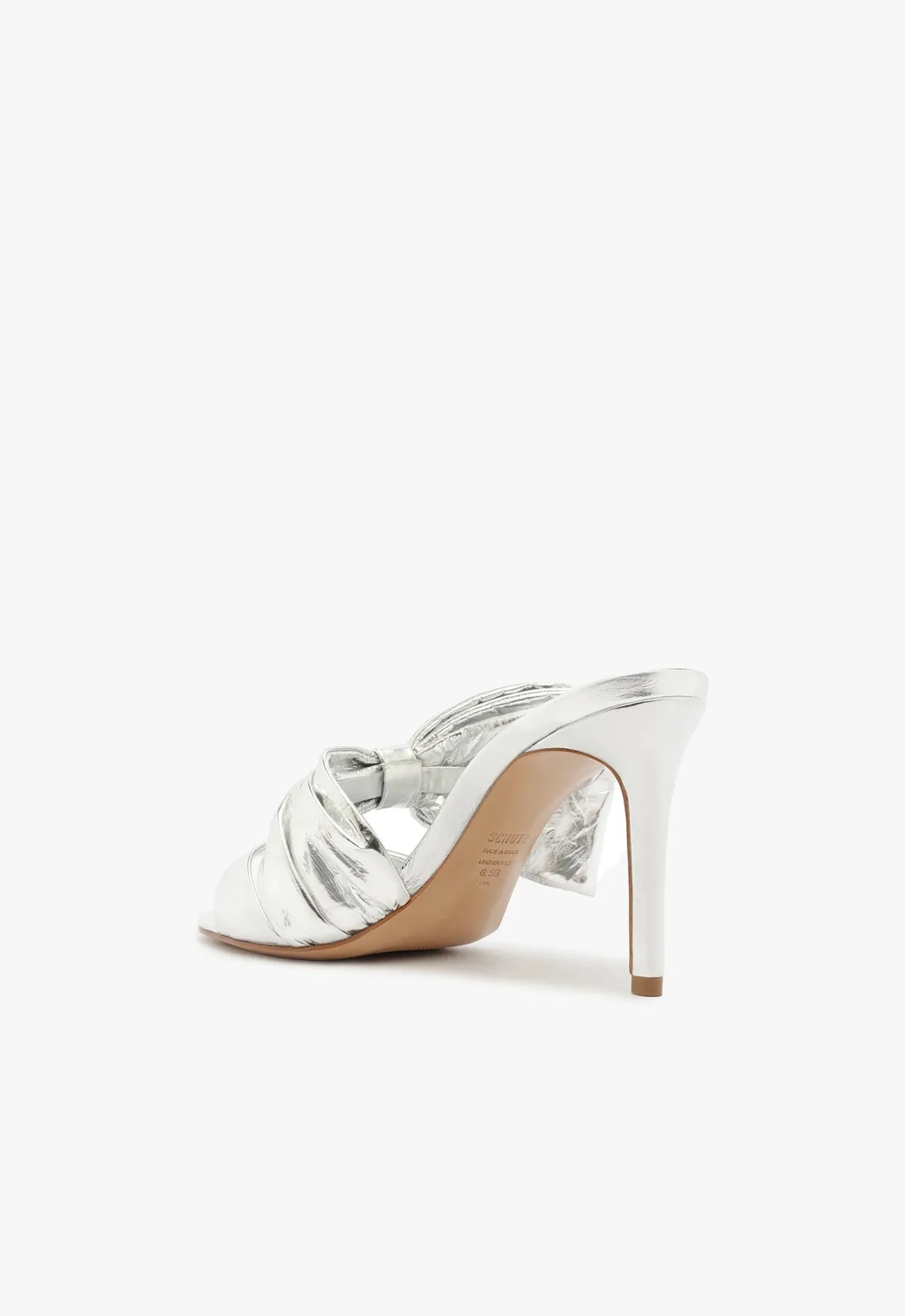 Judy High Smashed Metallic Sandal