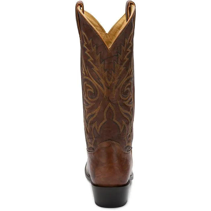 Justin Boots Buck 13" Western Boot | Style 1560 Color Chesnut (Prints)