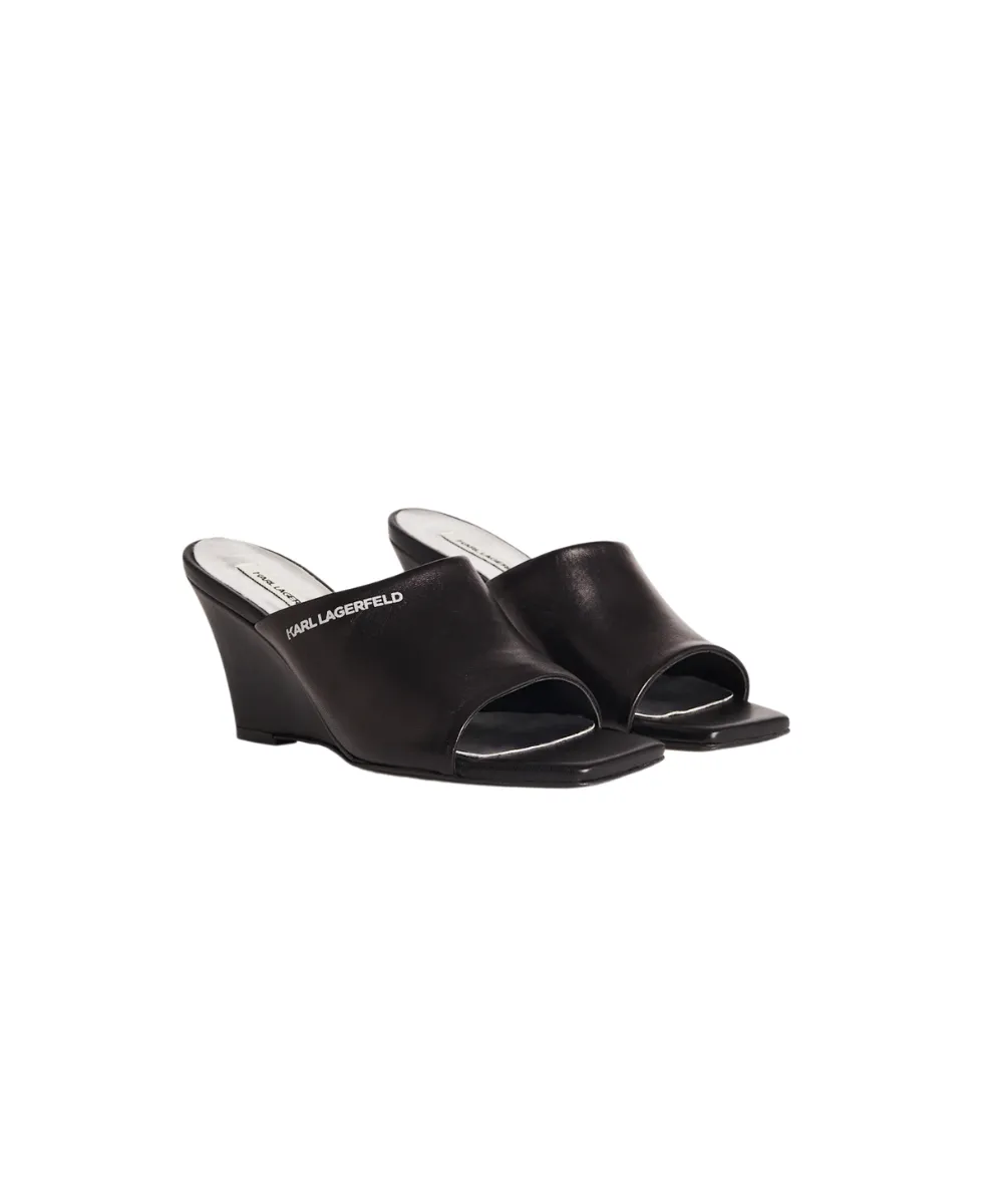 KARL LAGERFELD RIALTO OPEN TOE MULES