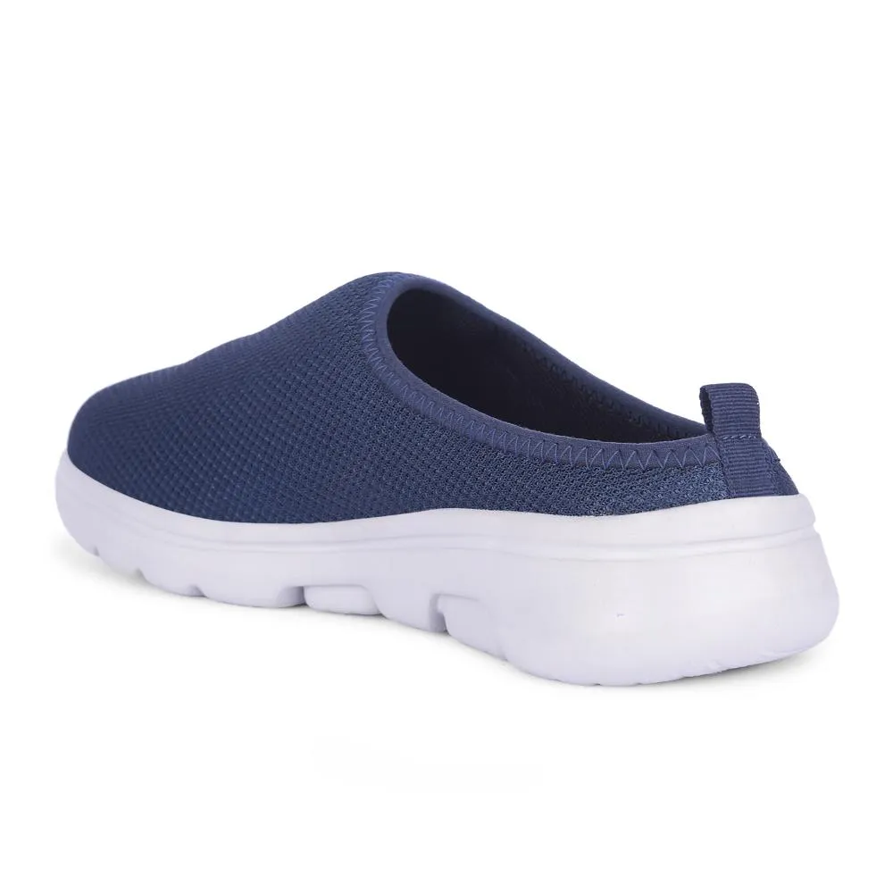 Leap7x Casual Navy Blue Mule For Men EZZIER-1E By Liberty