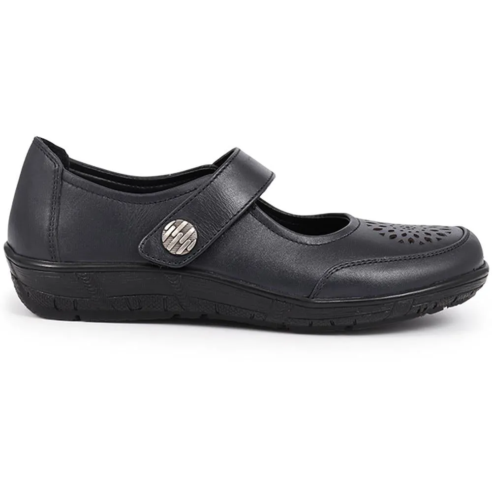 Leather Mary-Janes  - KF39021 / 325 557