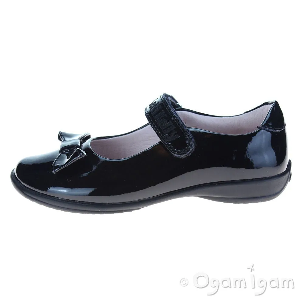 Lelli Kelly Perrie Girls Black Patent School Shoe