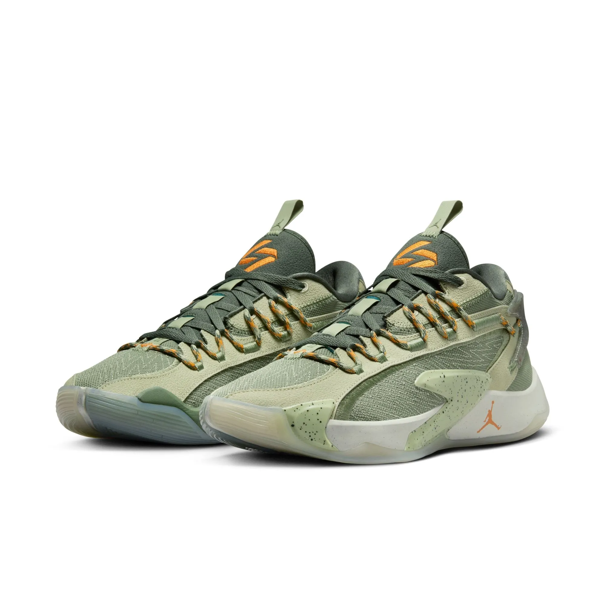 Luka Doncic Luka 2 "Olive Aura" Basketball Shoes 'Olive/Orange/Green'