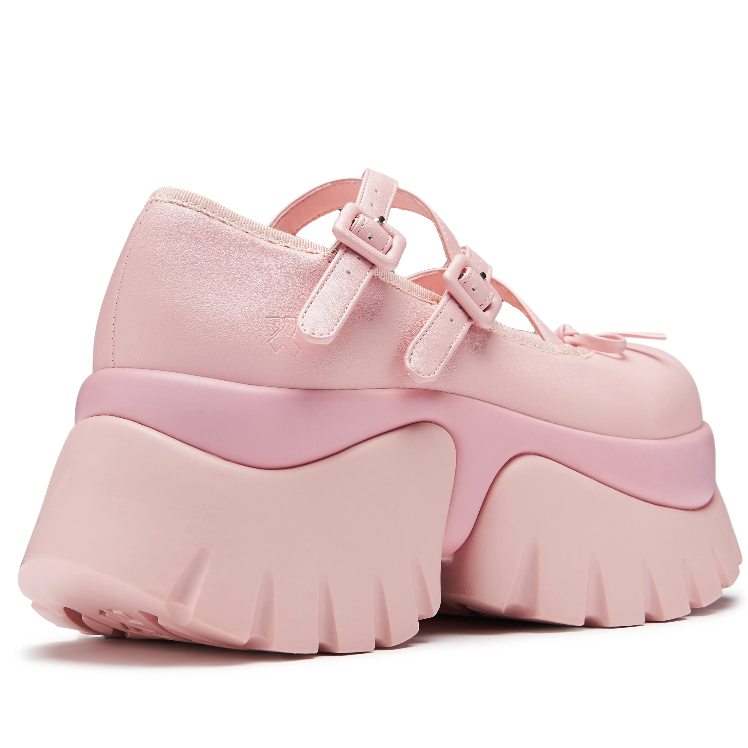 Margot Monster Platform Mary Janes - Pink