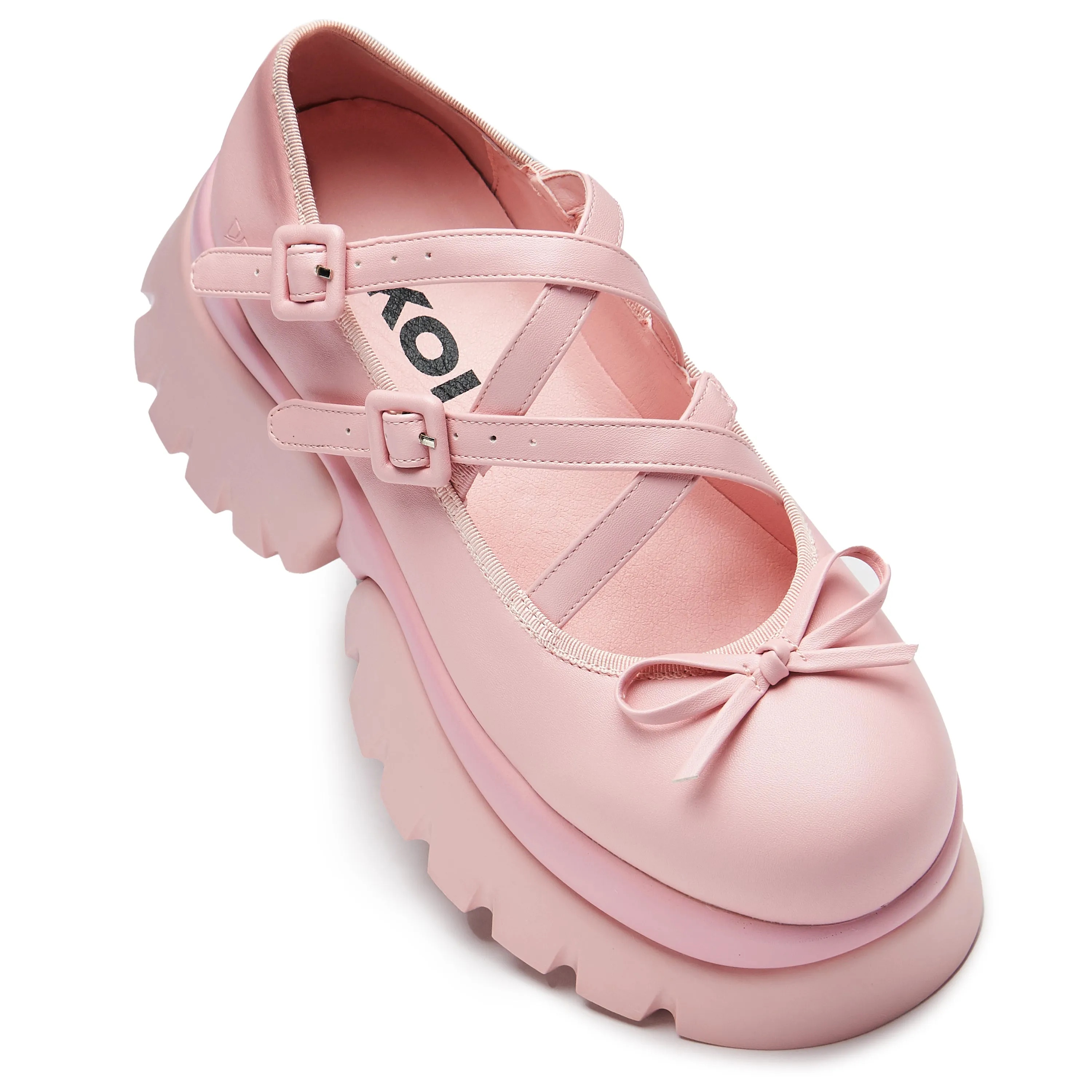 Margot Monster Platform Mary Janes - Pink