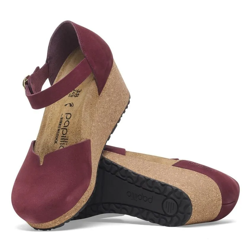 Mary Ring-Buckle | Nubuck | Zinfandel