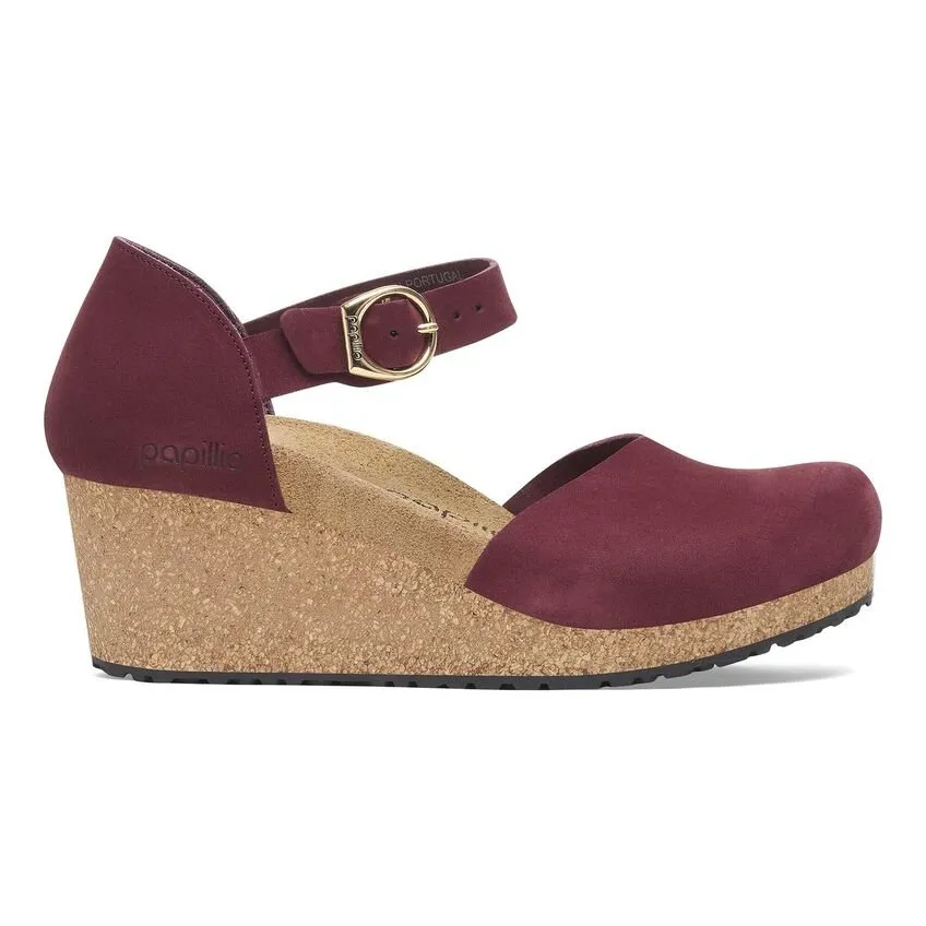 Mary Ring-Buckle | Nubuck | Zinfandel