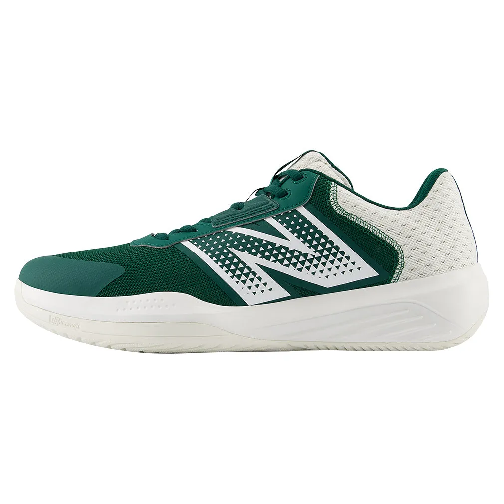 Men`s 696v6 2E Width Tennis Shoes Marsh Green and Natural Mint