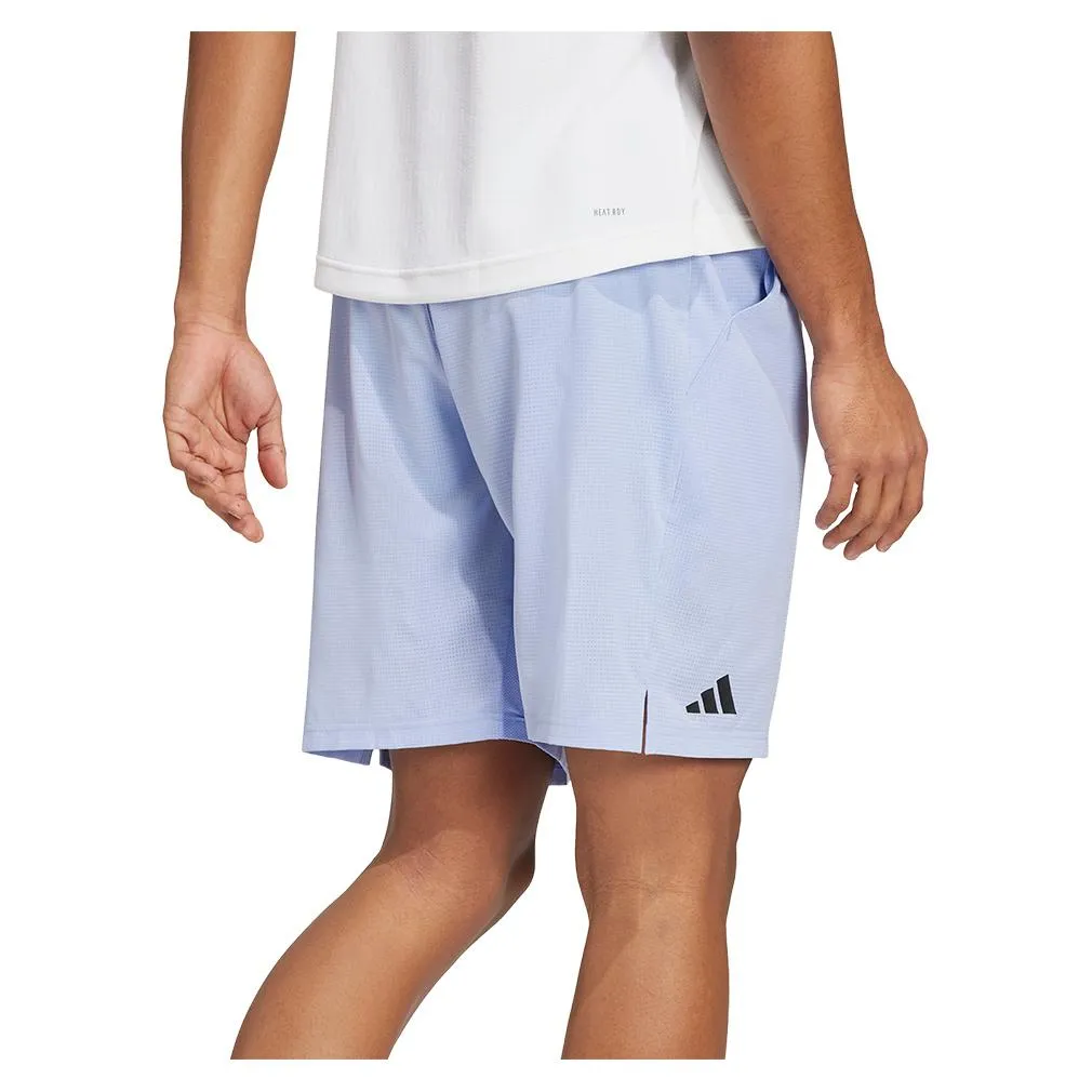 Mens 9 Inch Ergo Tennis Short Blue Spark