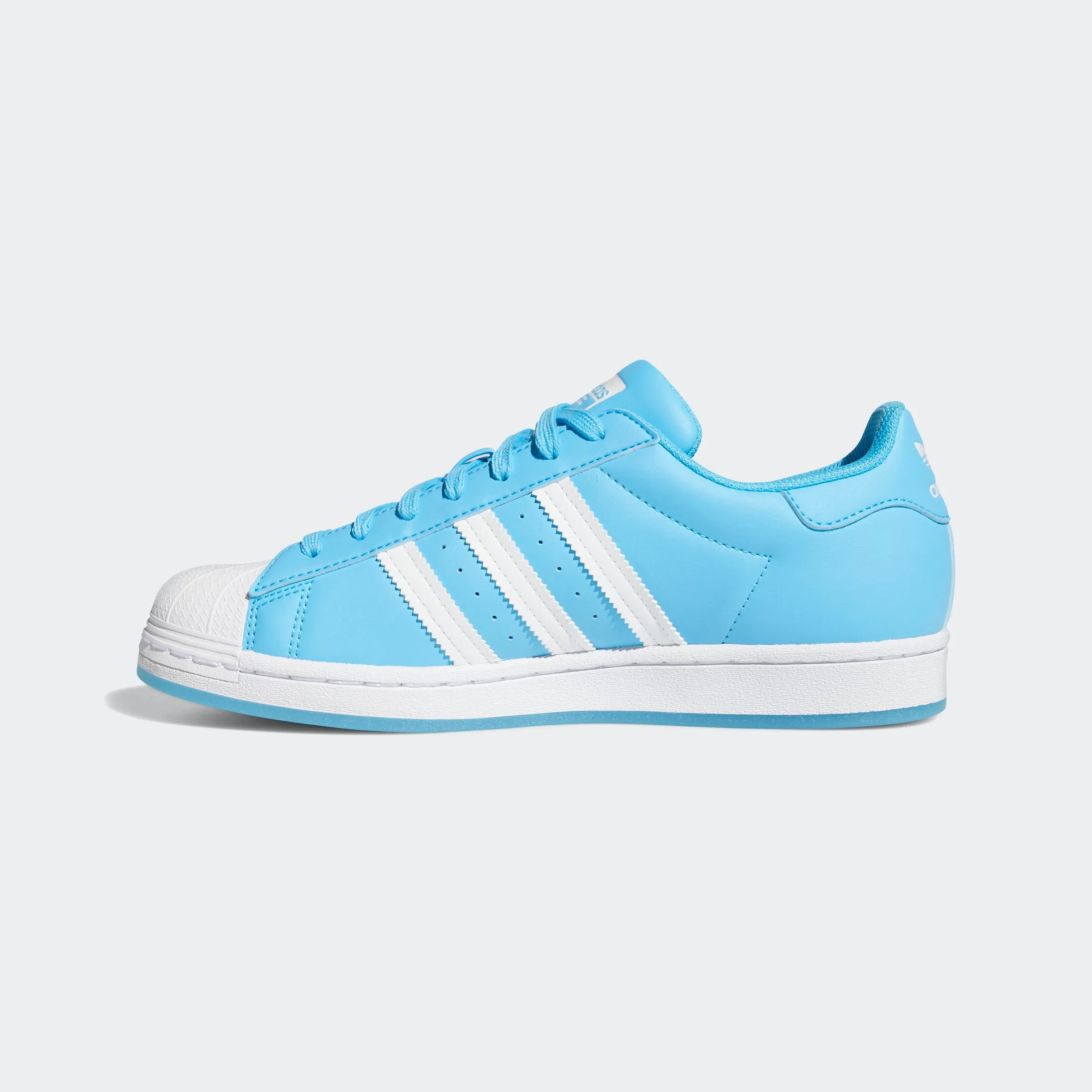 Men's adidas Originals Superstar Shoes Sky Rush