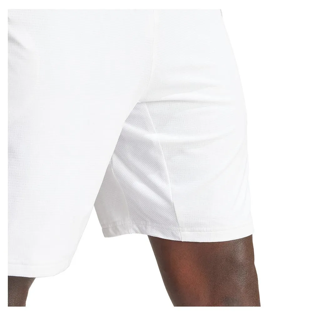 Men's Ergo 7 Inch Tennis Short White