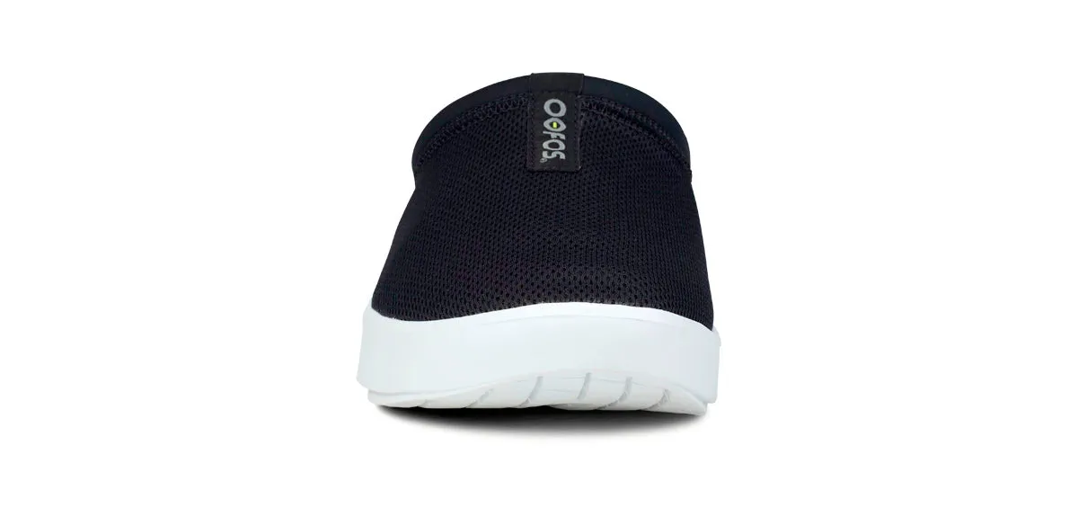 Men's OOcoozie Sport Mule - White Black