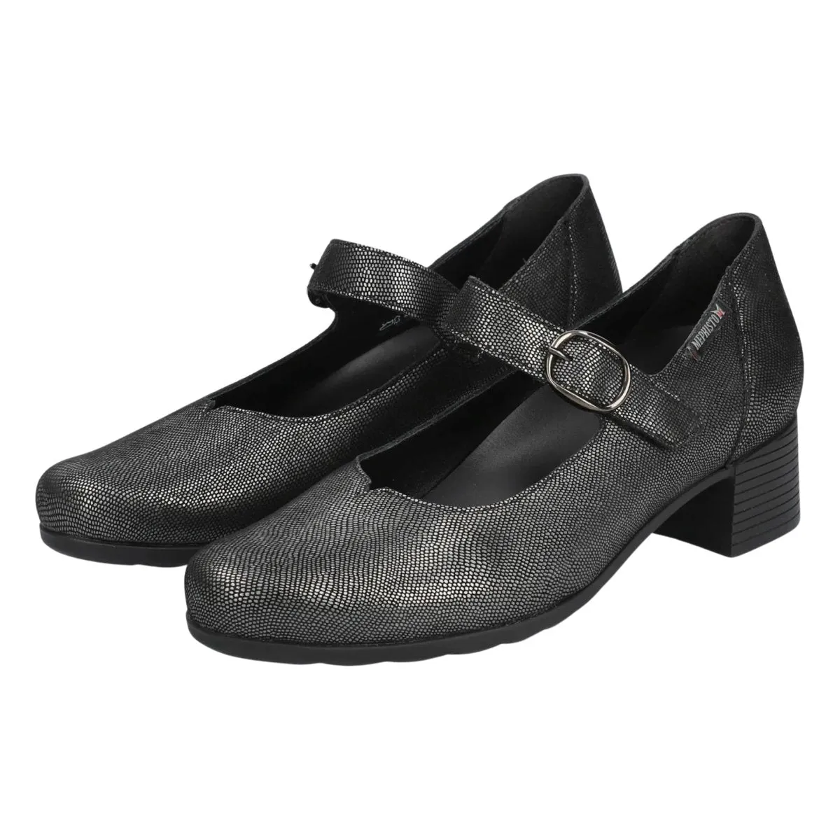 Mephisto Women's Gessika Artesia Grey Mary Jane