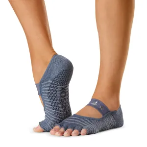 Mia Half Toe Grip Socks - Sail Away (Barre / Pilates / Yoga)