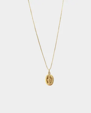 Mini Virgin Mary Necklace