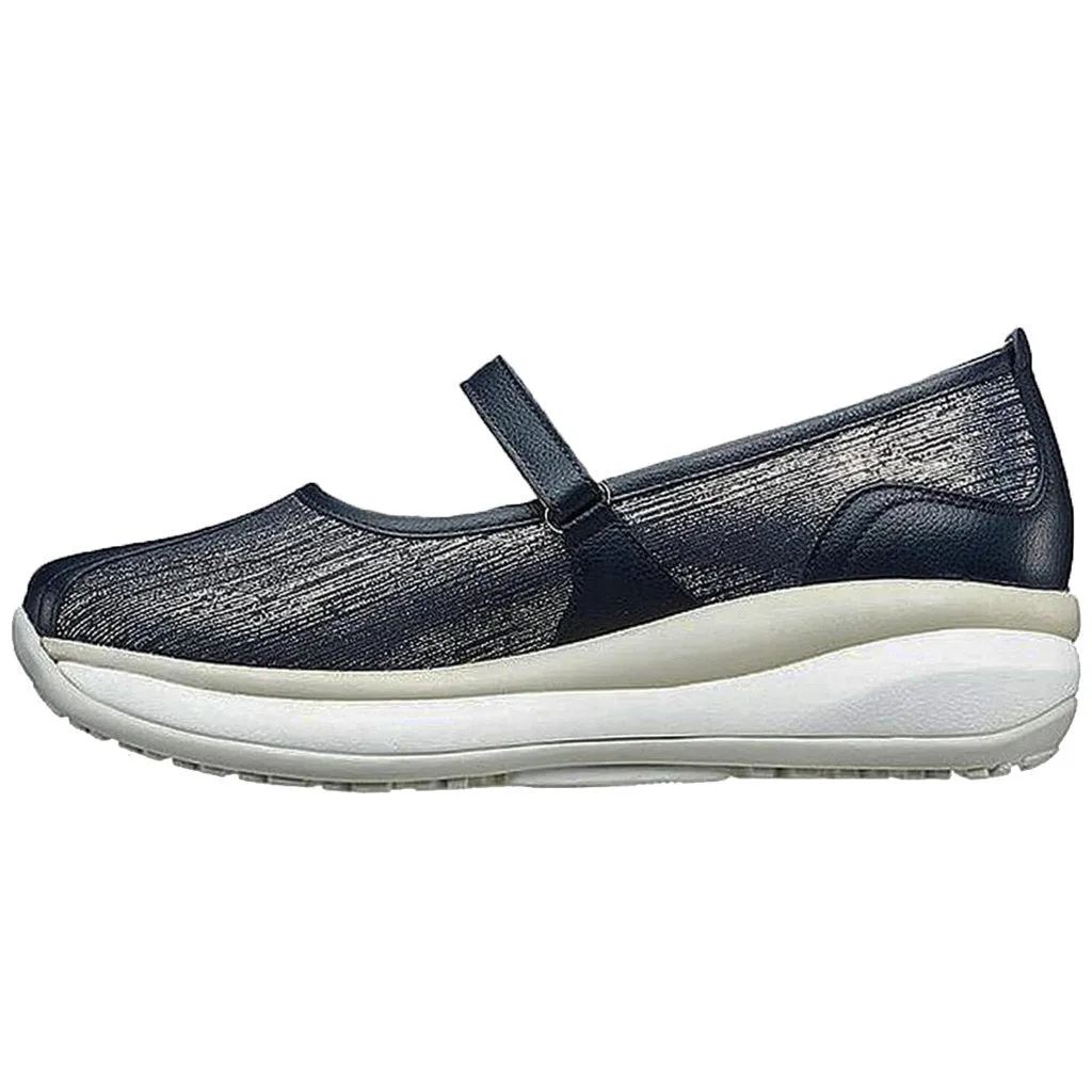 Natalie Full Grain Velour Leather Women's Slip-On Shoes