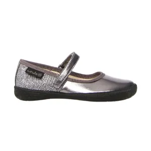 Naturino Girl's (Sizes 26-29) Frollik Silver Patent/Sparkle Mary Jane