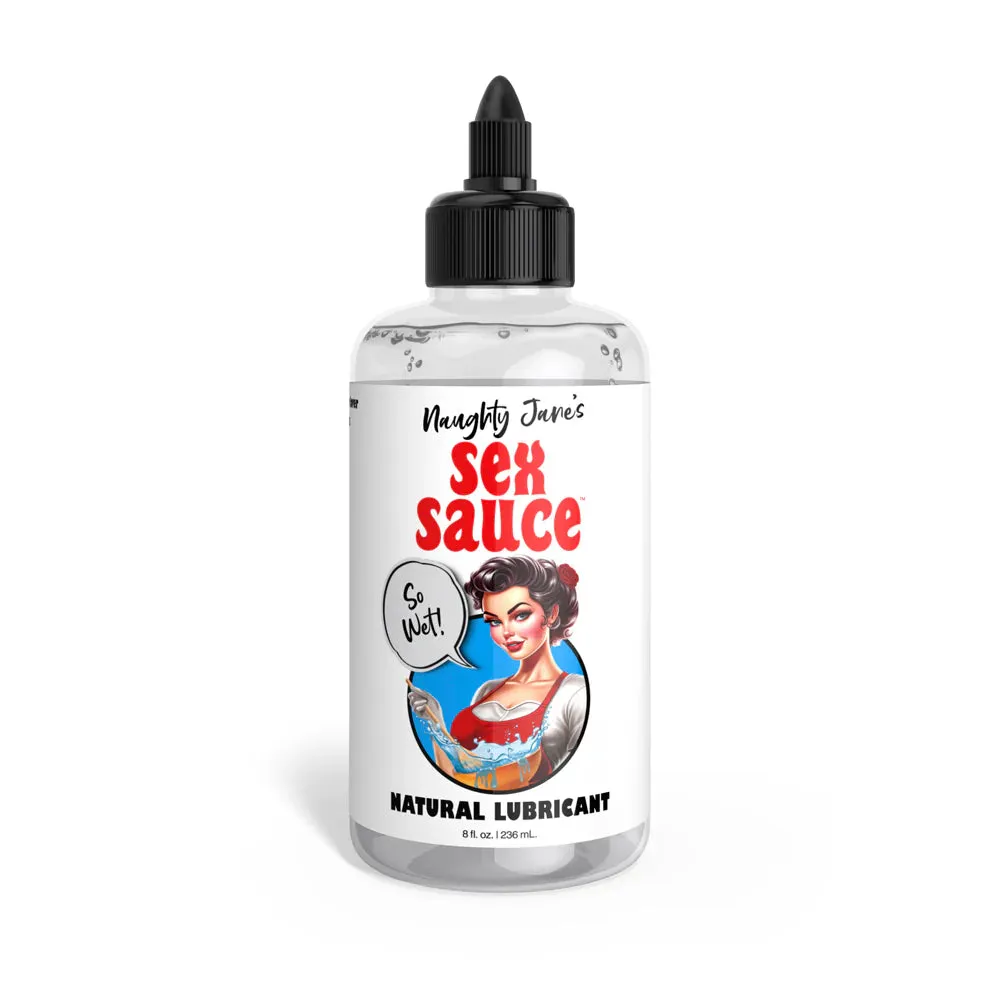 Naughty Janes Sex Sauce Natural Lube 8oz