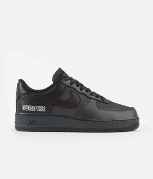 Nike Air Force 1 GTX Shoes - Anthracite / Black - Barely Grey