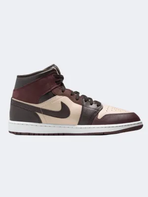 Nike Air Jordan 1 Se Men Basketball Shoes Velvet Brown/Sand