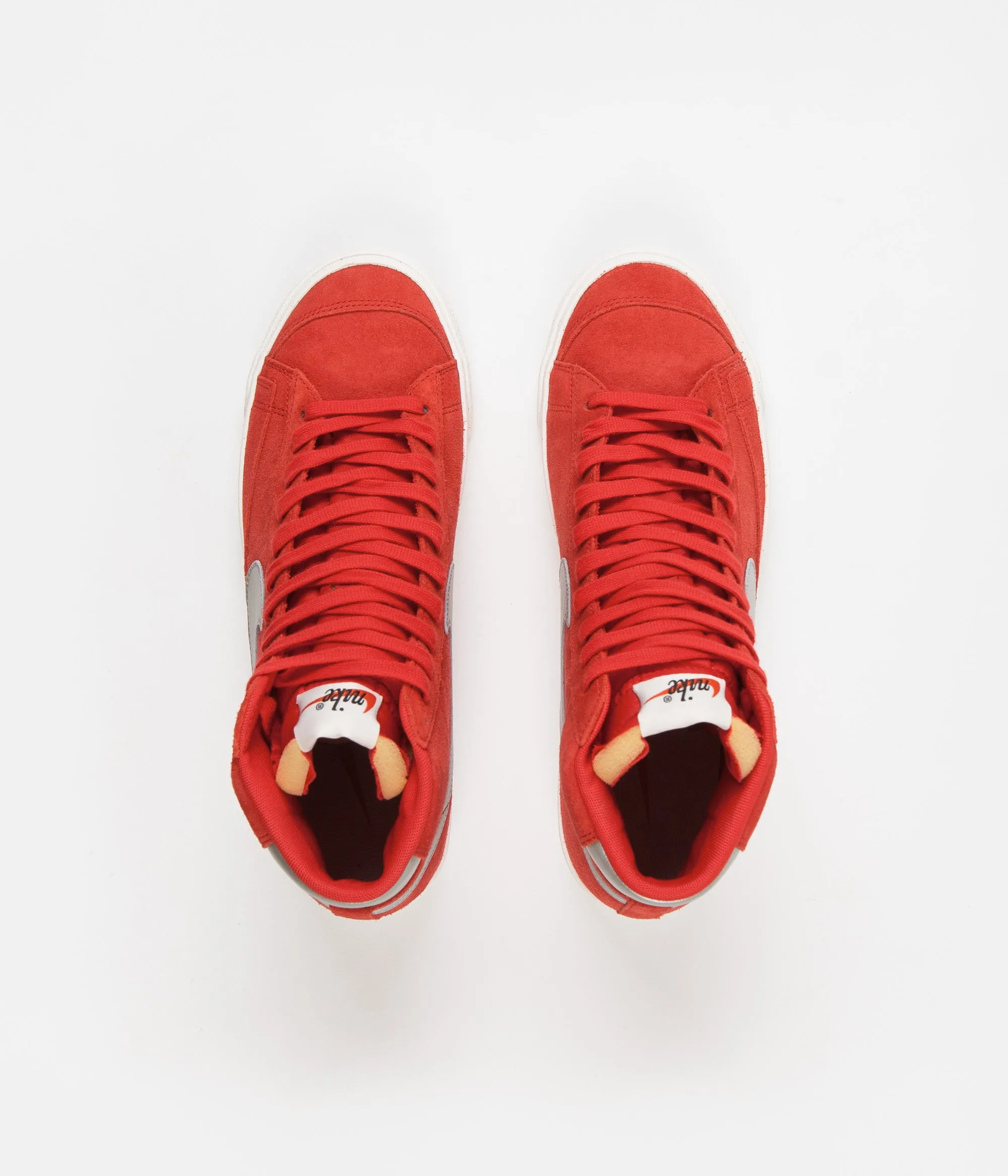 Nike Blazer '77 Shoes - University Red / Metallic Silver - Sail