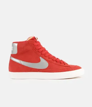 Nike Blazer '77 Shoes - University Red / Metallic Silver - Sail