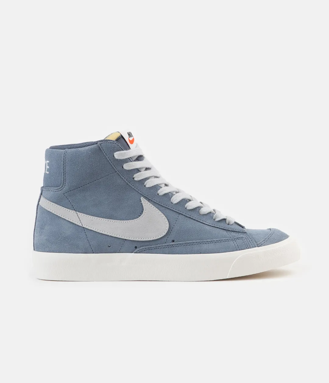 Nike Blazer Mid '77 Suede Shoes - Thunderstorm / Pure Platinum - Sail