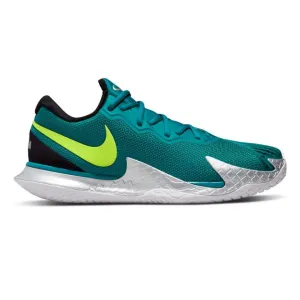 Nike Court Zoom Vapor Cage 4 Rafa Men’s Hard Court Tennis Shoes - Atomic Green Black