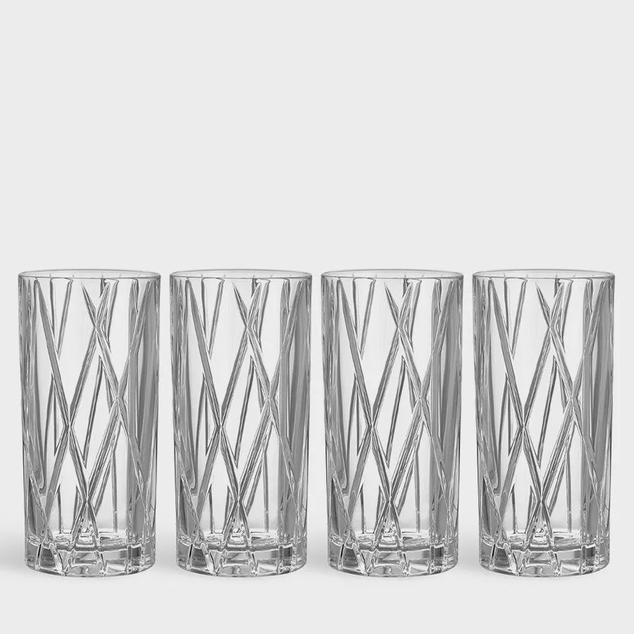 Orrefors City Highball - Set of 4