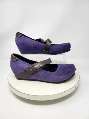 OTBT Size 9.5 Purple & Brown Mary Janes