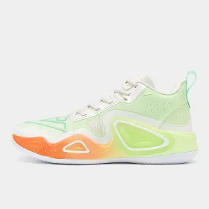 PEAK Basketball Shoes Triangle 2.0 Cushion Sneakers TAICHI Tech Applied ET31907A Acid Green