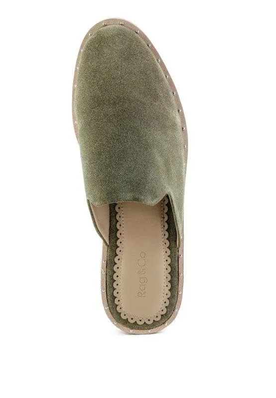 RAG & CO Lia Canvas Mules, Multiple Colors