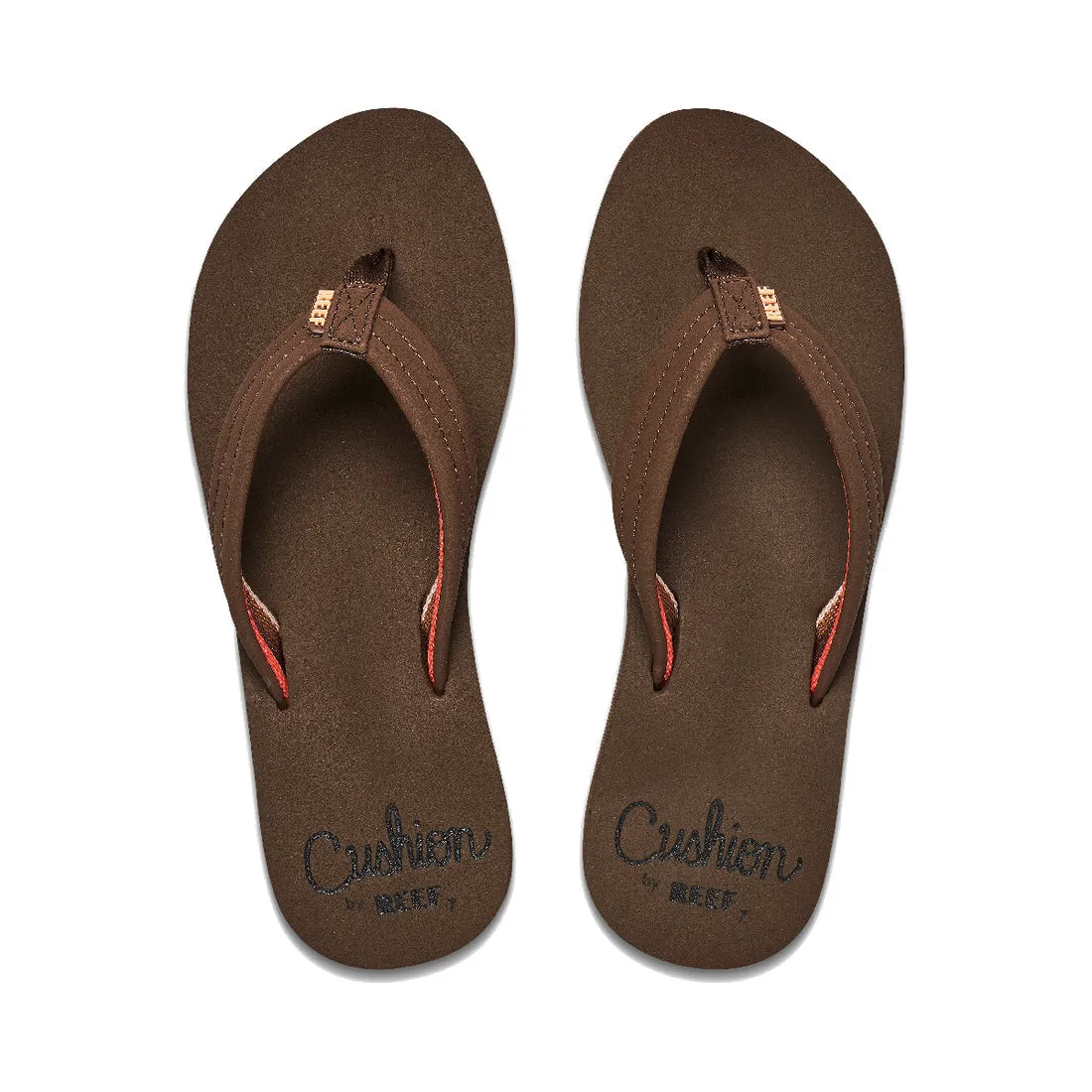 REEF Women's Cushion Breeze Flip Flop - Chocolate