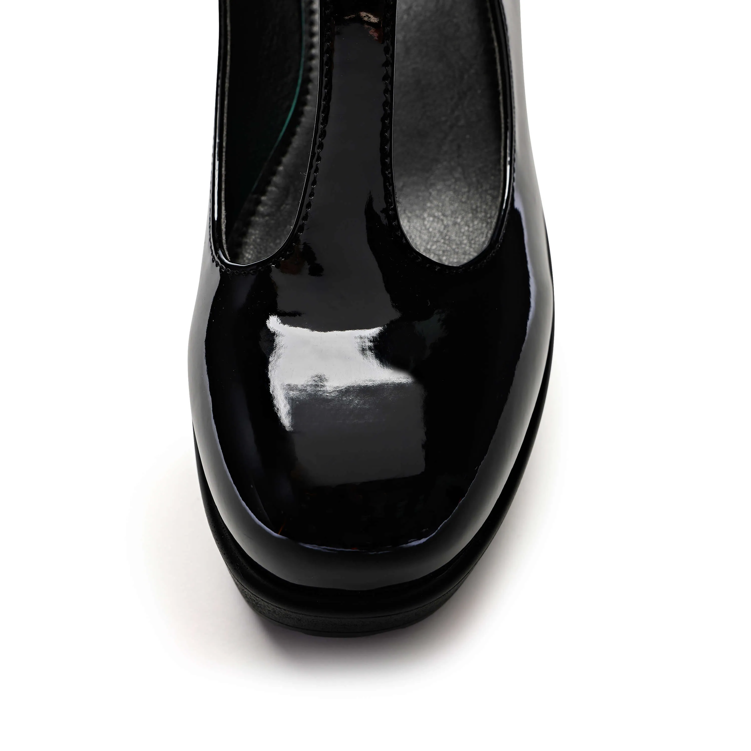 SAI Black Mary Jane Shoes 'Patent Edition'