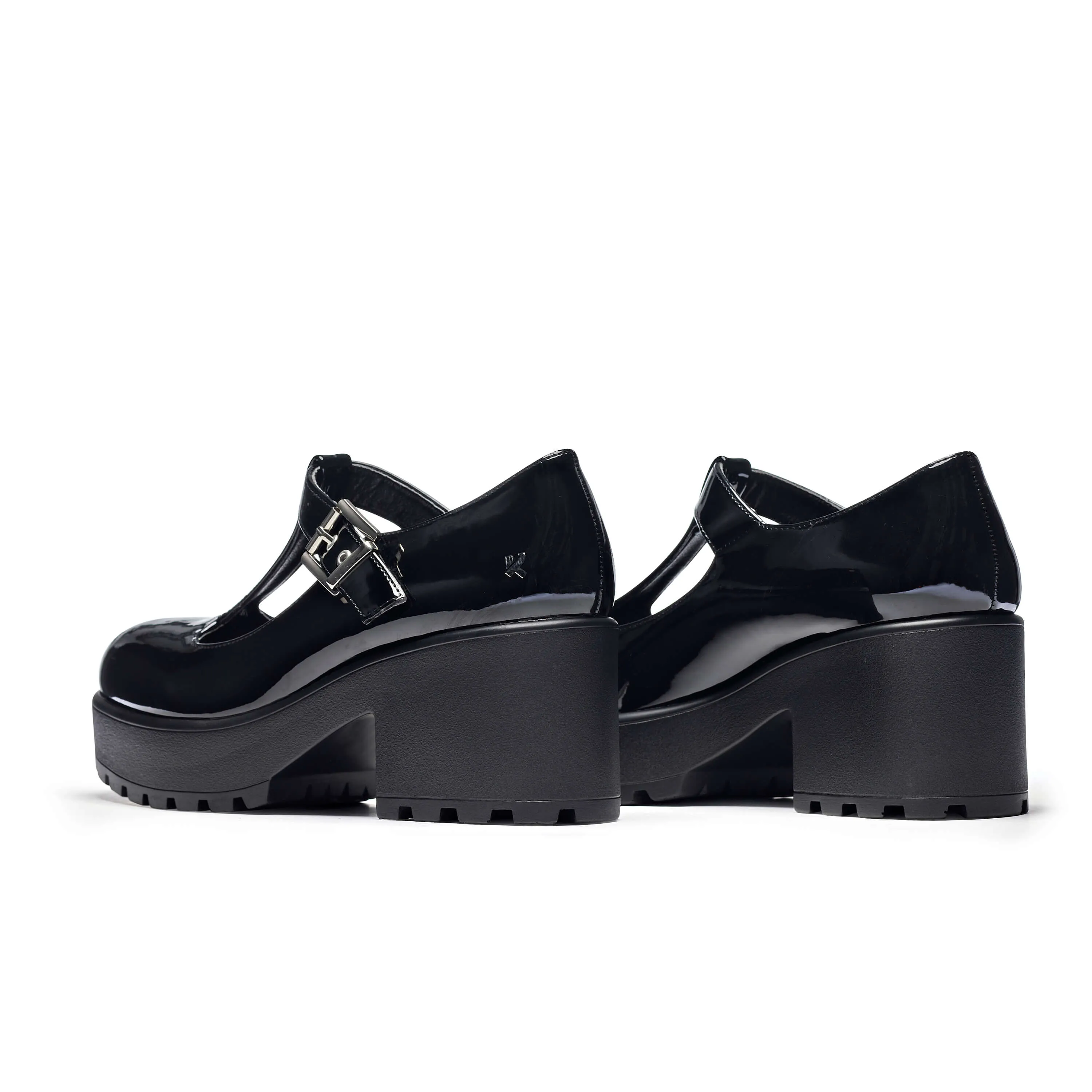 SAI Black Mary Jane Shoes 'Patent Edition'