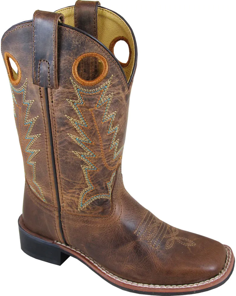 Smoky Mountain Youth BoysJesse Western Square Toe Boots Style 3668Y