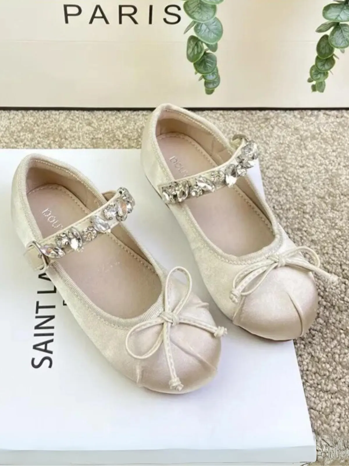 Soiree Style Satin Mary Jane Shoes By Liv and Mia