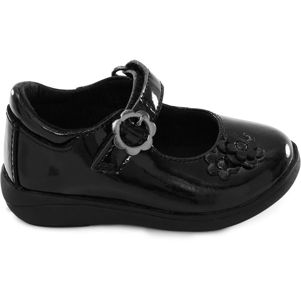 Stride Rite Black Holly Baby/Toddler Mary-Jane Shoe