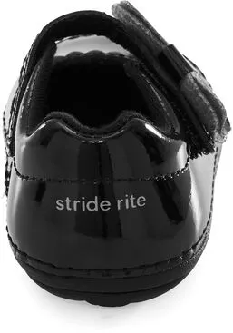 Stride Rite Black Makayla Soft Motion Baby Shoe