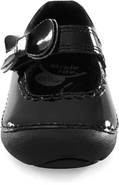 Stride Rite Black Makayla Soft Motion Baby Shoe