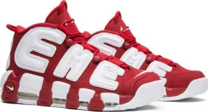 Supreme x Air More Uptempo 'Red' Snkeaker Shoes Basketball Men !!! CYBER MONDAY SALE !!!