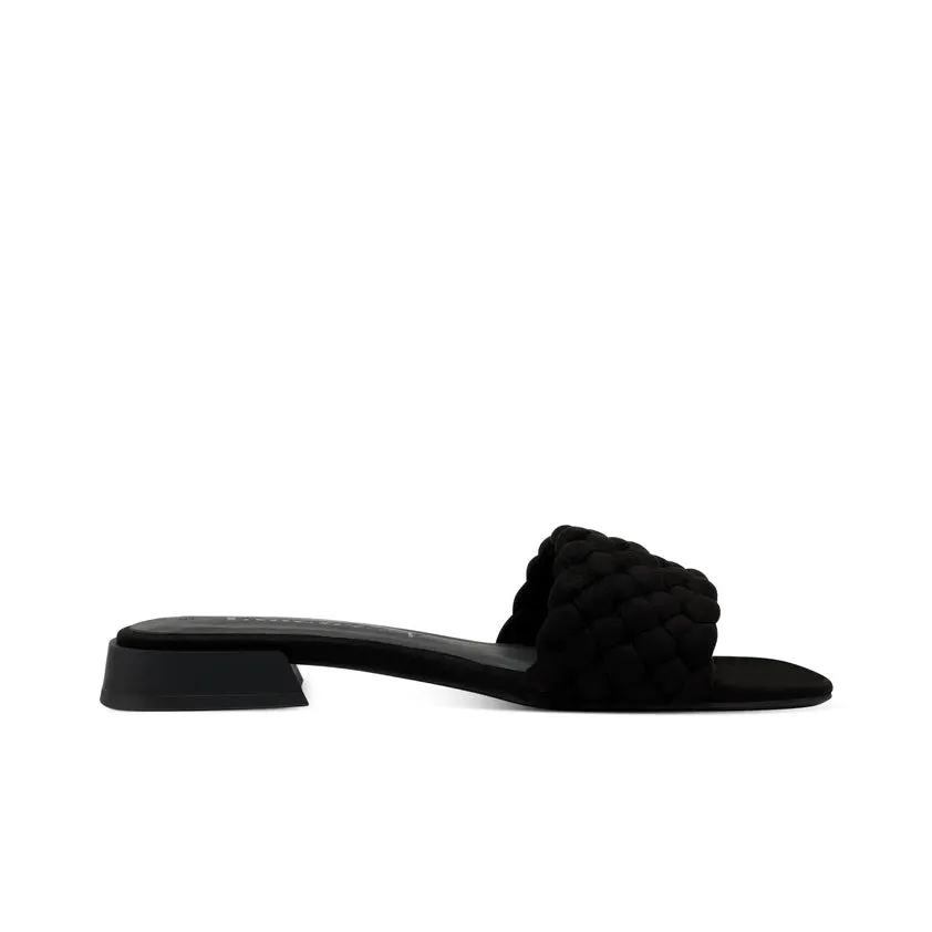 Tamaris Mule Black Sandals