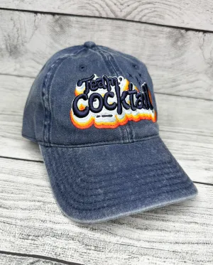 Team Cocktail RETRO 3D Denim 'Dad' Hat