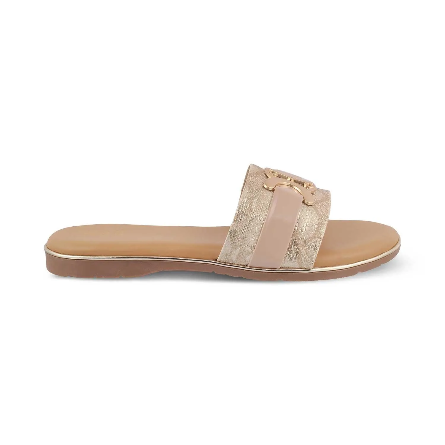 The Joy Gold Women's Casual Flats Tresmode